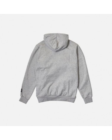 8 & 9 Clothing - Strapped Up Fleece Hoody - Grey / Black