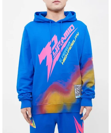 Black Pyramid - High Fidelity Hoody - Royal Blue