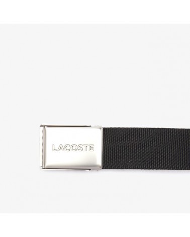 Lacoste - Unisex Chantaco Matte Stitched Leather Vertical Camera Ba