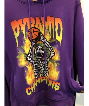 Black Pyramid - Champions Hoodie - Purple