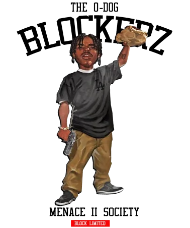 Block Limited - The O-Dog Blockerz Tee - White