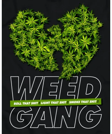 Block Limited - Weed Gang 2021 Tee - Black/GreenBudz