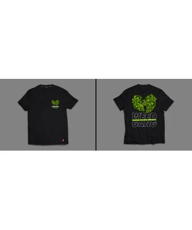 Block Limited - Weed Gang 2021 Tee - Black/GreenBudz