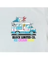 Block Limited - Ice Cream Man Tee - White