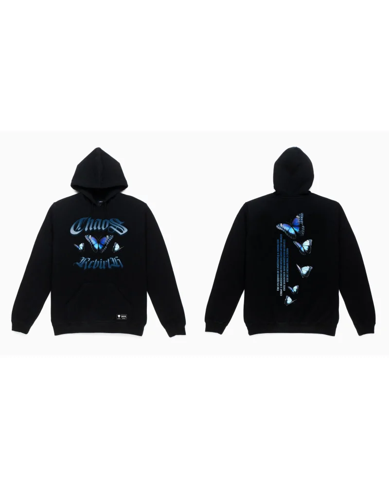 Block Limited - Chaos Hoodie - Black | blockshops