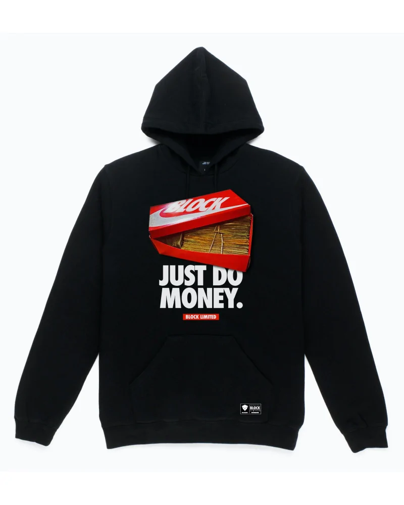 Block Limited - Money Box Hoodie - Black | blockshops