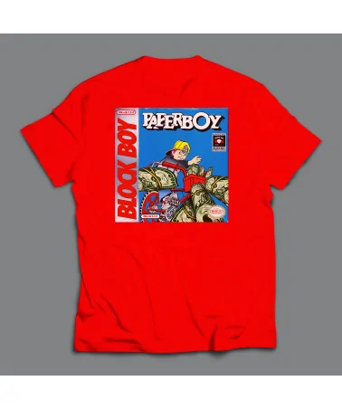 Block Limited - Block PaperBoy Tee - Red