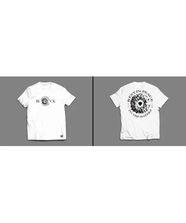 Block Limited - Haterz R.I.P Tee - White