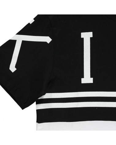 King Apparel - Leyton Twin Tee - Black / White