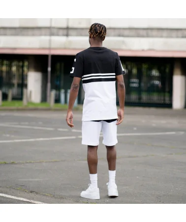 King Apparel - Leyton Twin Tee - Black / White