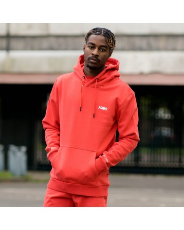 King Apparel - Stepney Hoody - Imperial Red