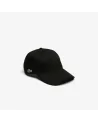 Lacoste Live - Side Logo Curved Cap - Black