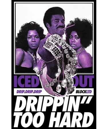 Block Limited - Drippin Tee - Black | blockshops