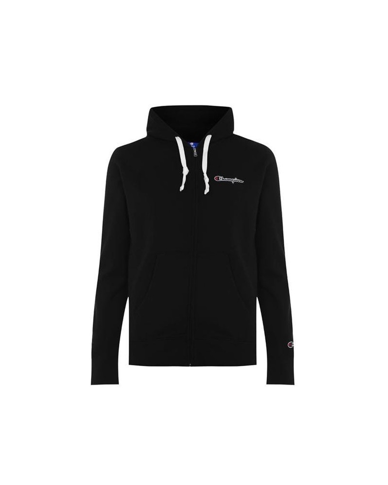 Champion - Embroidery Full Zip Hoody - Black