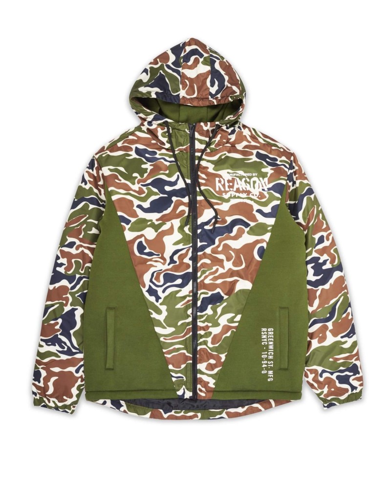 Reason - Ghost Mantis Hybrid Jacket - Camo