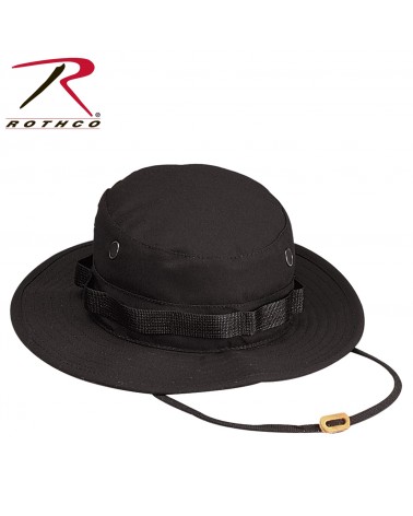 Rothco - Boonie Hat - Rip Stop/Black