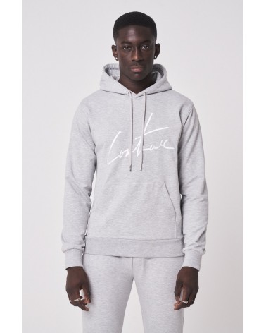The Couture Club - Essentials Signature Slim Hoody - Grey Marl