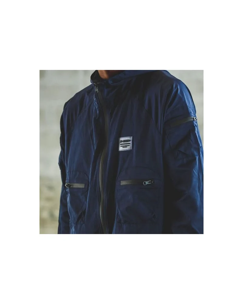8 & 9 Clothing - Combat Nylon Jacket - Iridescent Navy
