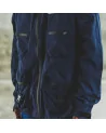 8 & 9 Clothing - Combat Nylon Jacket - Iridescent Navy