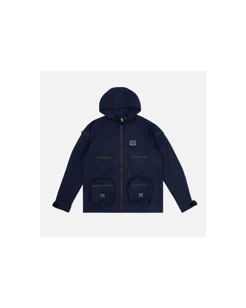 8 & 9 Clothing - Combat Nylon Jacket - Iridescent Navy