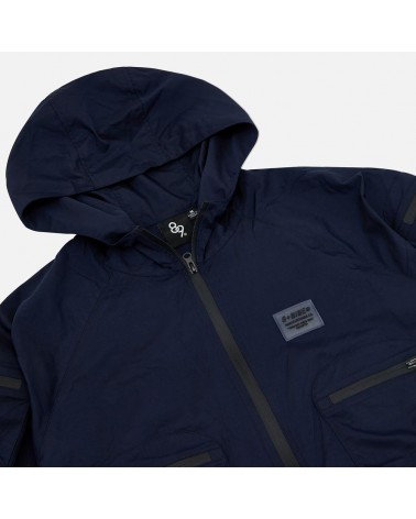 8 & 9 Clothing - Combat Nylon Jacket - Iridescent Navy