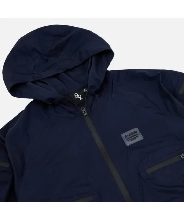 8 & 9 Clothing - Combat Nylon Jacket - Iridescent Navy