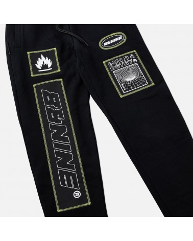 8 & 9 Clothing - Acid Sweatpants - Black