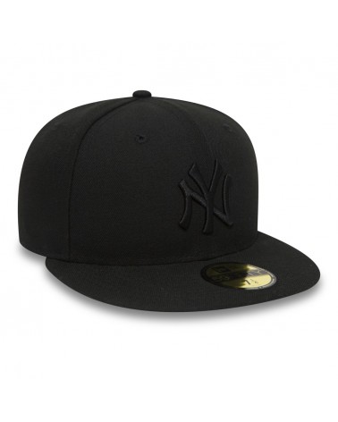 New Era - New York Yankees Black on Black 59FIFTY Fitted Cap - Black