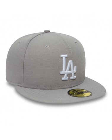 la grey fitted hat