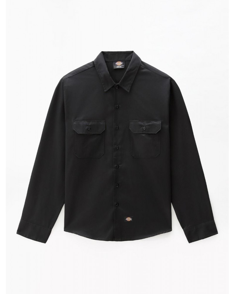 Dickies Life - Long Sleeve Work Shirt - Black