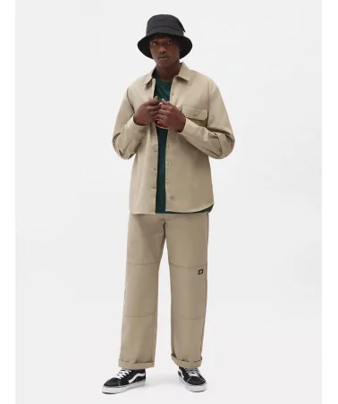 Dickies Life - Long Sleeve Work Shirt - Khaki