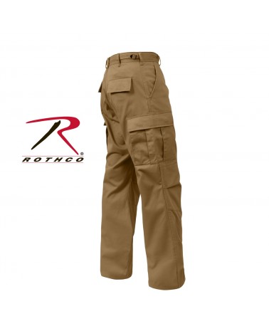 Rothco - Relaxed Fit Zipper Fly BDU Pants - Coyote Brown