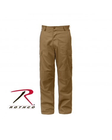 Rothco - Relaxed Fit Zipper Fly BDU Pants - Coyote Brown