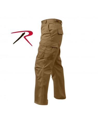 Rothco - Relaxed Fit Zipper Fly BDU Pants - Coyote Brown