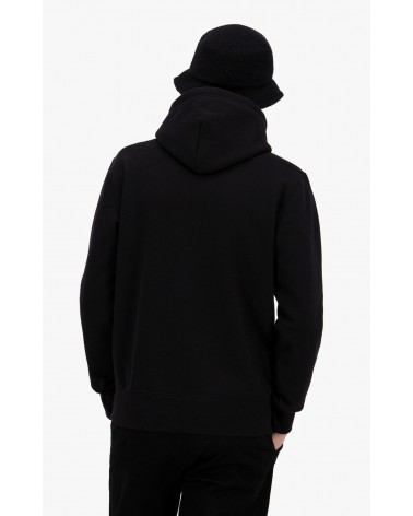 Champion - Organic Cotton Blend Script Logo Hoodie - Black