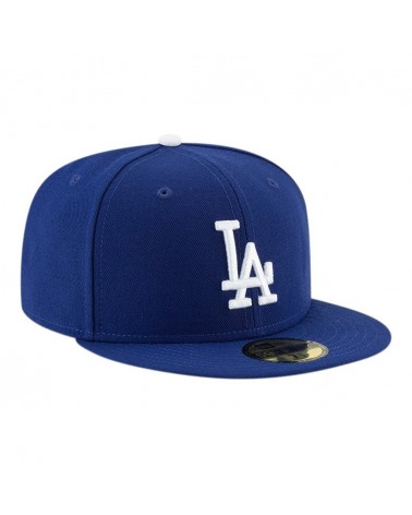 dodgers grey brim fitted