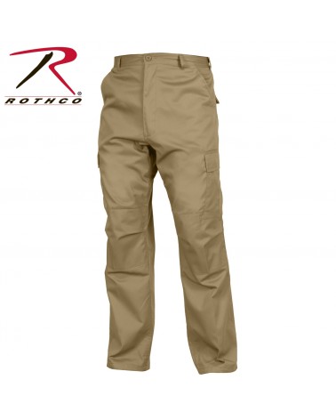 Rothco - Relaxed Fit Zipper Fly BDU Pants - Khaki