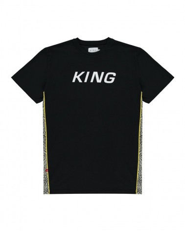 King Apparel - Tennyson ' Jordan ' Tee - Black Elephant