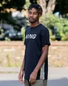 King Apparel - Tennyson ' Jordan ' Tee - Black Elephant
