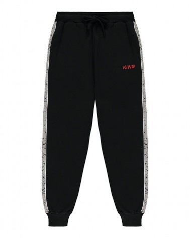 King Apparel - Tennyson ' Jordan ' Bottoms - Black / Speakle