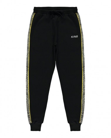 King Apparel - Tennyson ' Jordan ' Bottoms - Black /Elephant