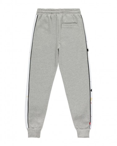 King Apparel - Tennyson ' Jordan ' Bottoms - Grey Paint Splatter