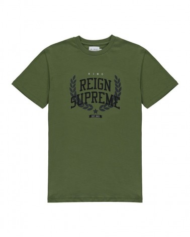 King Apparel -  Earlham Tech T-shirt - Fern