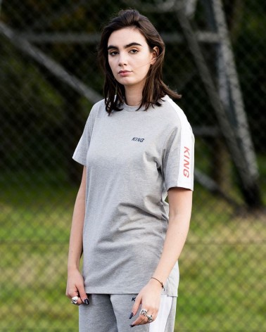 King Apparel - Manor Tee - Stone Grey