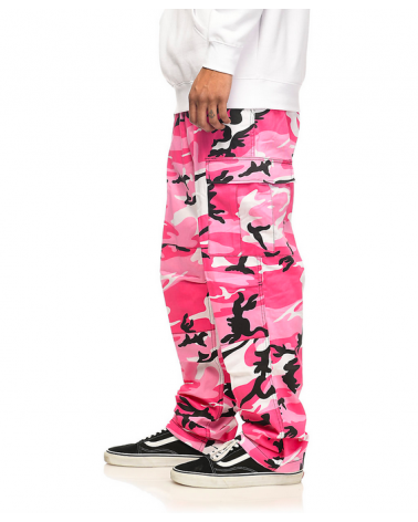 Rothco Kids BDU Pants (Pink Camo)