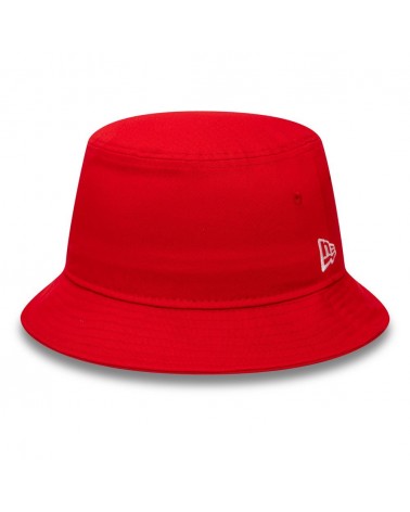 New Era - Essential Red Bucket Hat - Red