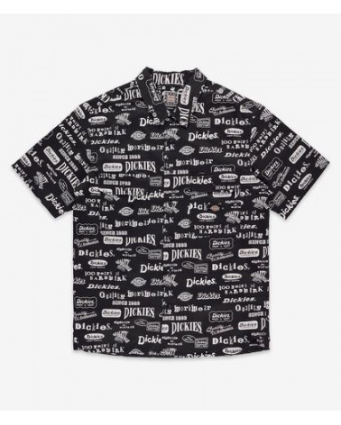 Dickies Life - AOP 100 Shirt - Black