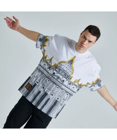 Dolly Noire - BENCH San Pietro Tee Oversized - White