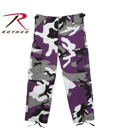 Rothco - KIDS BDU Pants - Violet Camo
