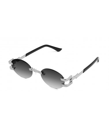 9Five Eyewear - St James Bolt Lite Gradient Sunglasses - Platinum